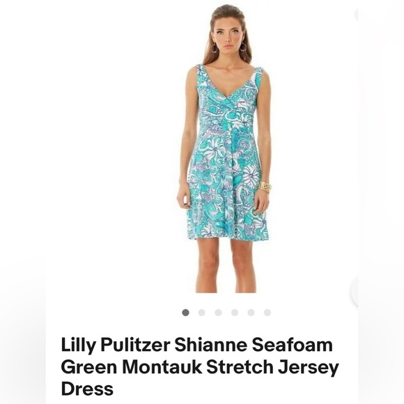 Lilly Pulitzer sundress with flattering waist band - Picture 2 of 5